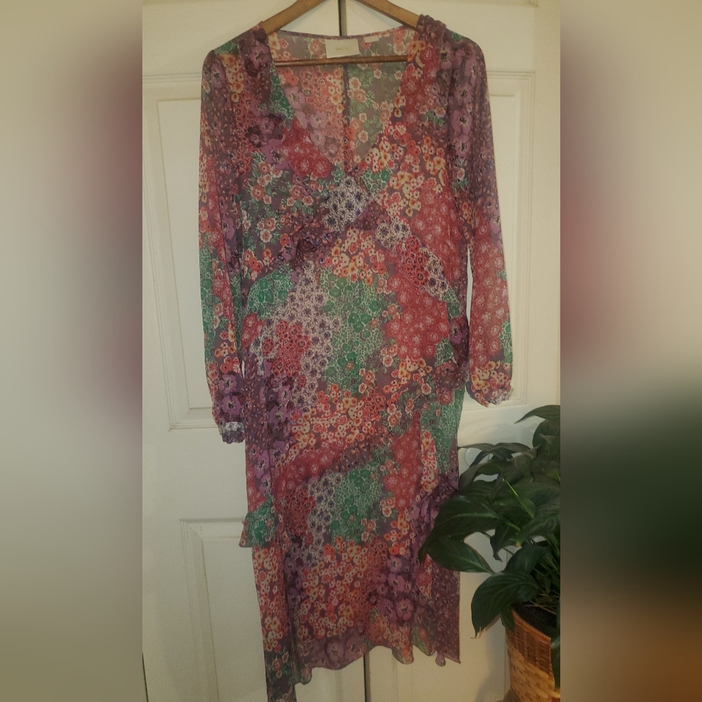 Maeve for Anthropologie long sleeved dress